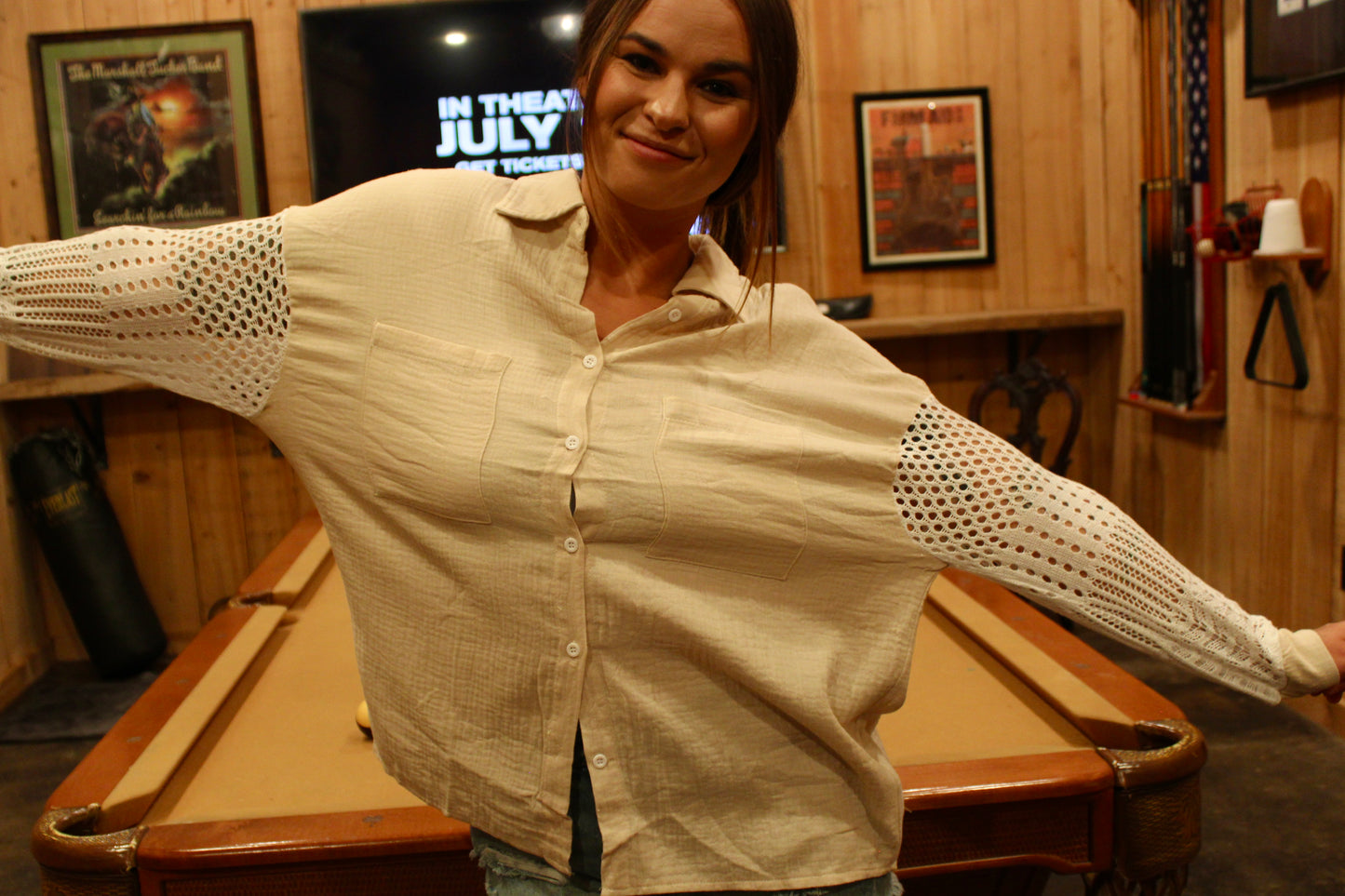 Smooth Sailing Button Down Top