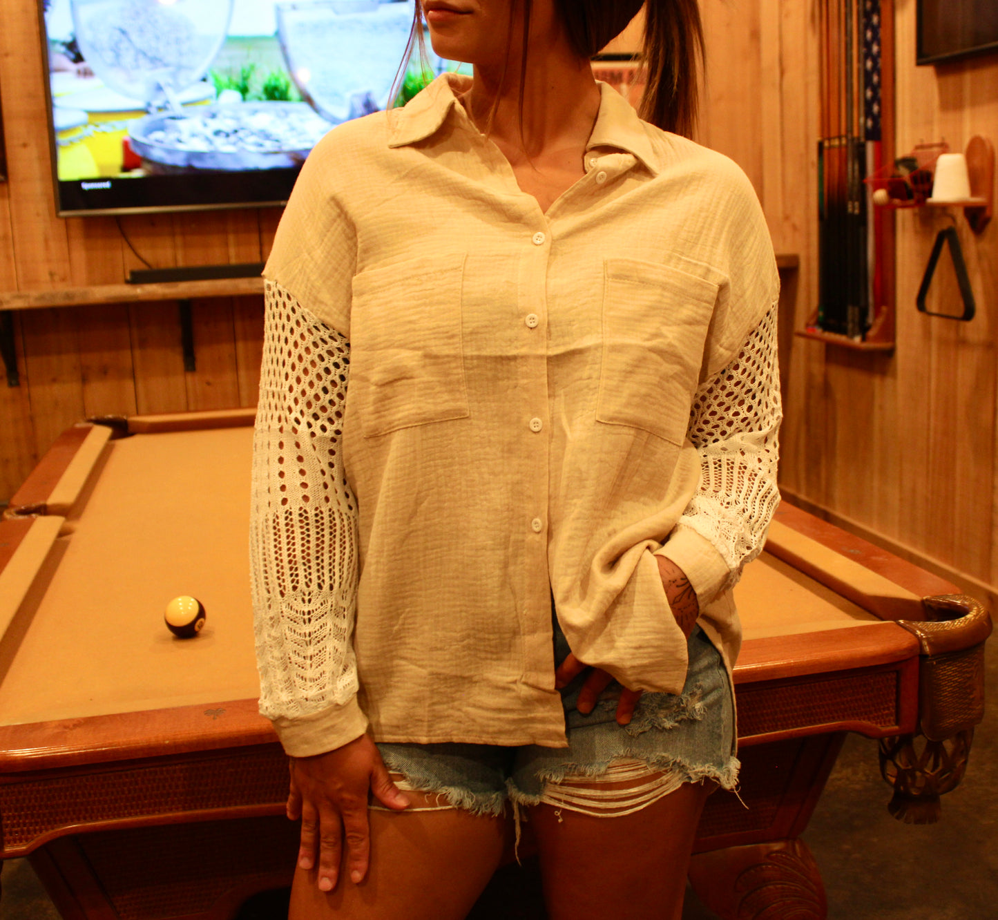 Smooth Sailing Button Down Top