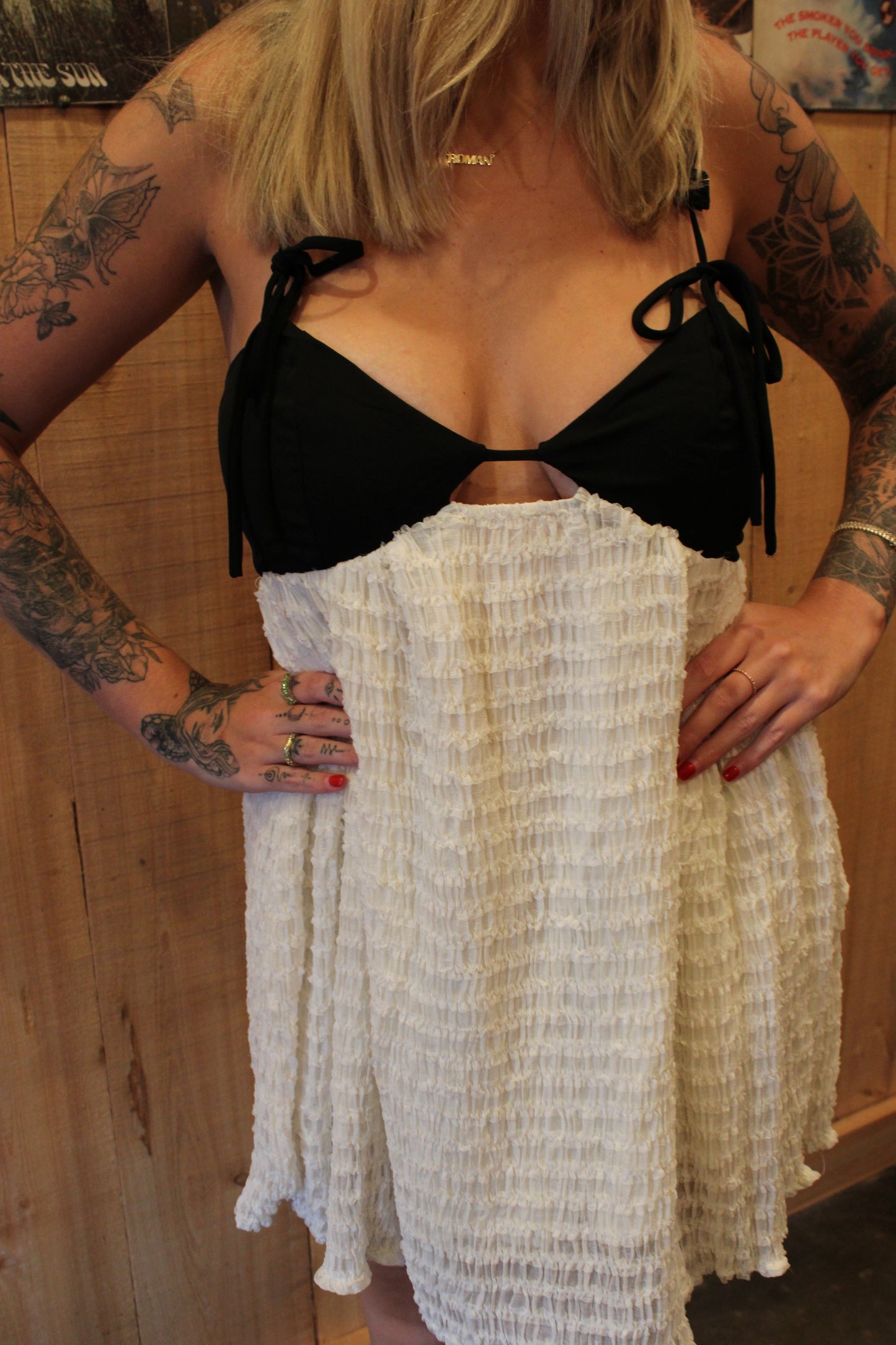 Yin Yang Babydoll Dress