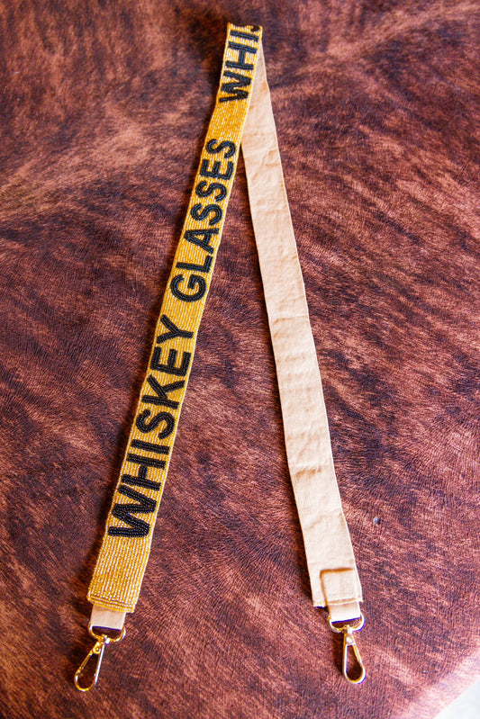 Whiskey Glasses Concert Strap